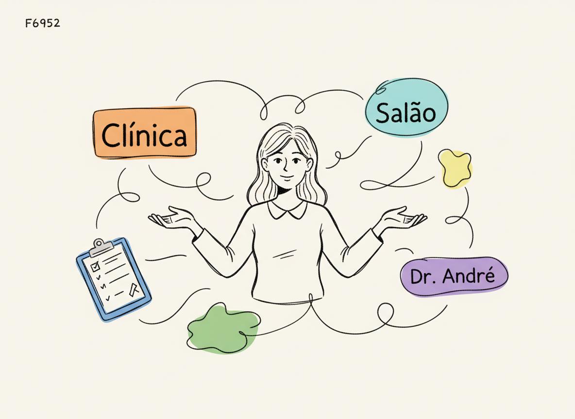 Assistente Virtual gerenciando múltiplos clientes